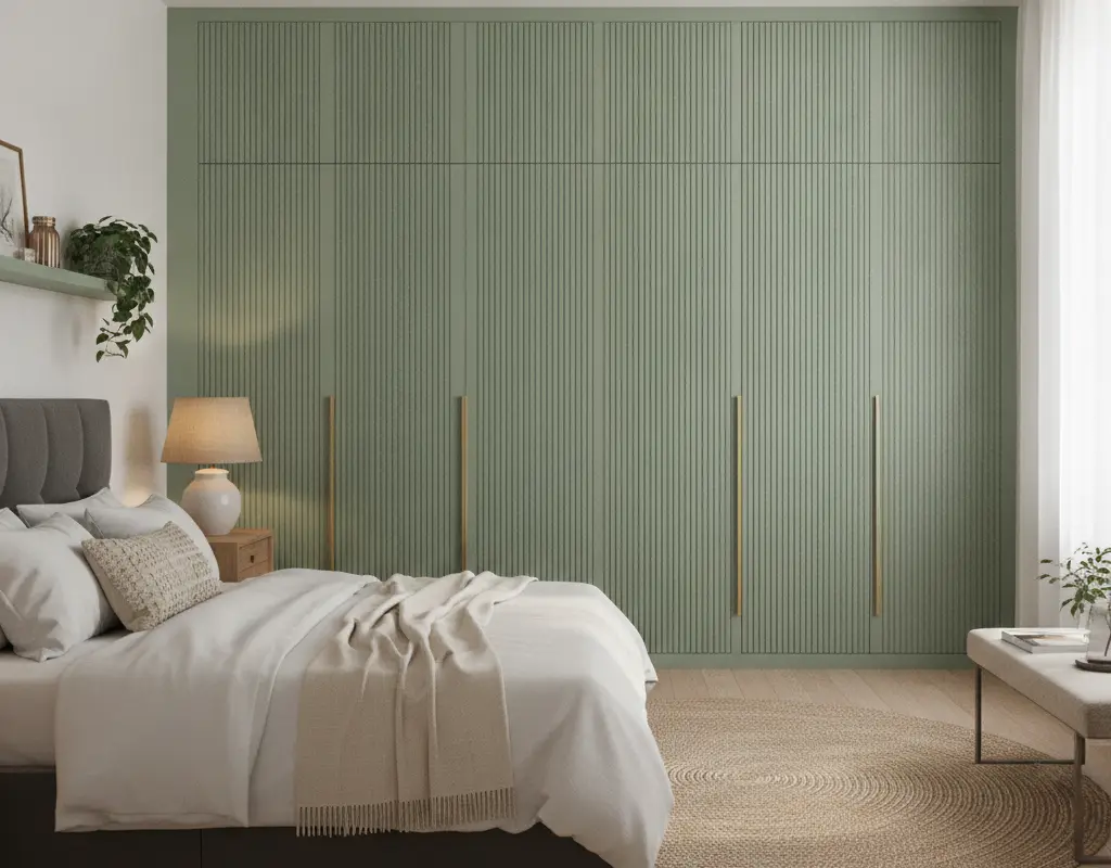 DIY Fluted Wardrobe Doors