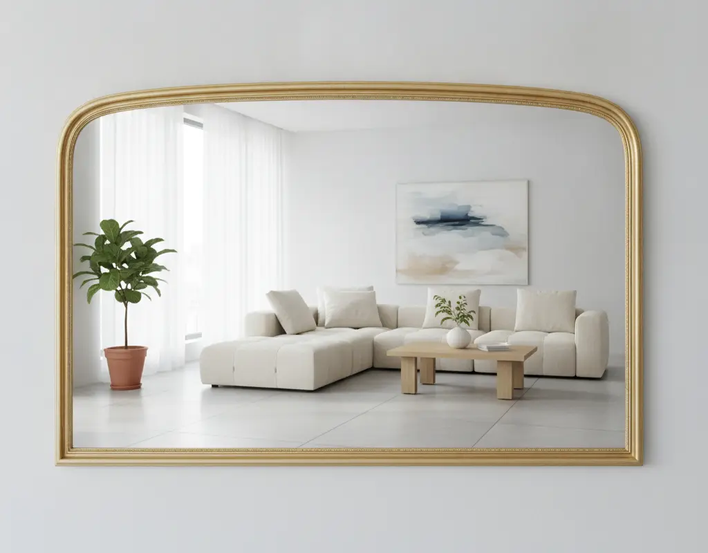 how to hang heavy mirror
