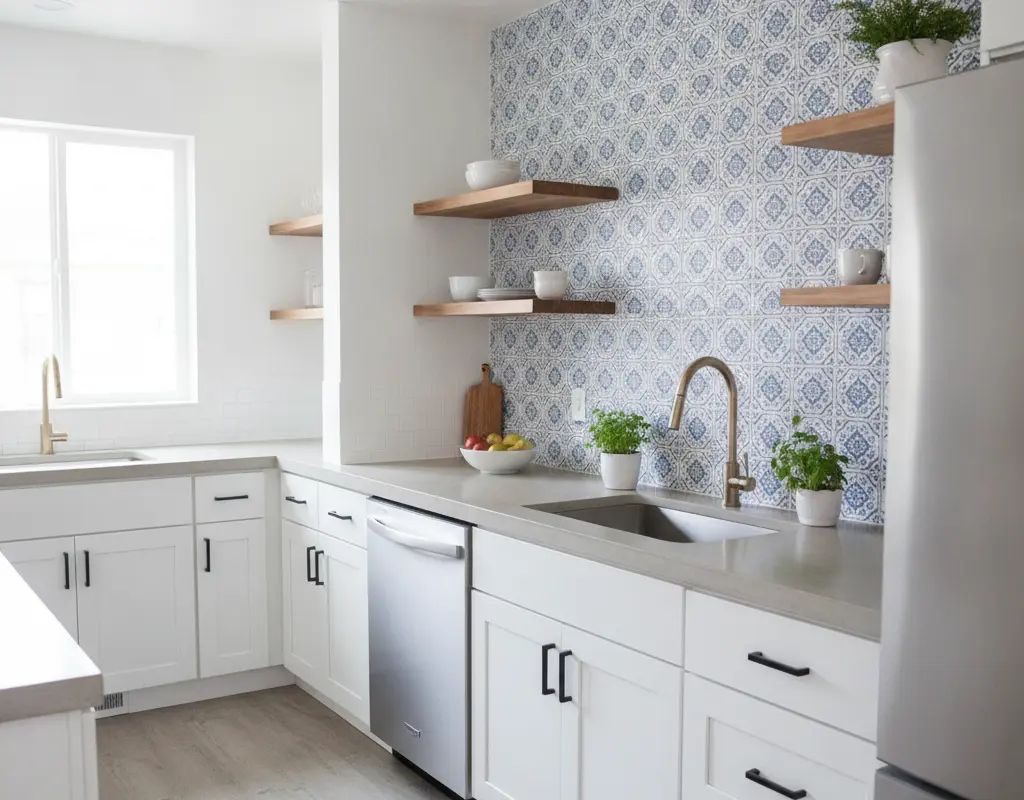 peel and stick backsplash