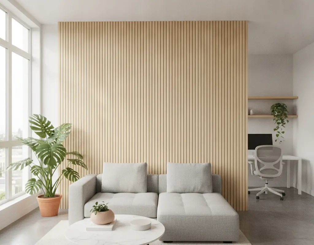 renter friendly slat wall