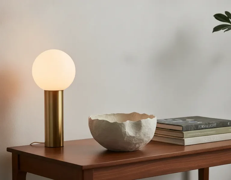 how to style sculptural bowls
