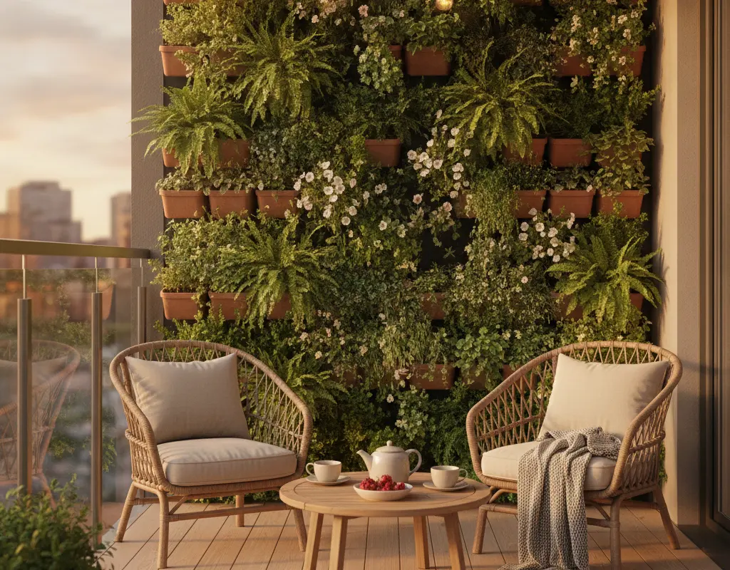 vertical balcony garden ideas