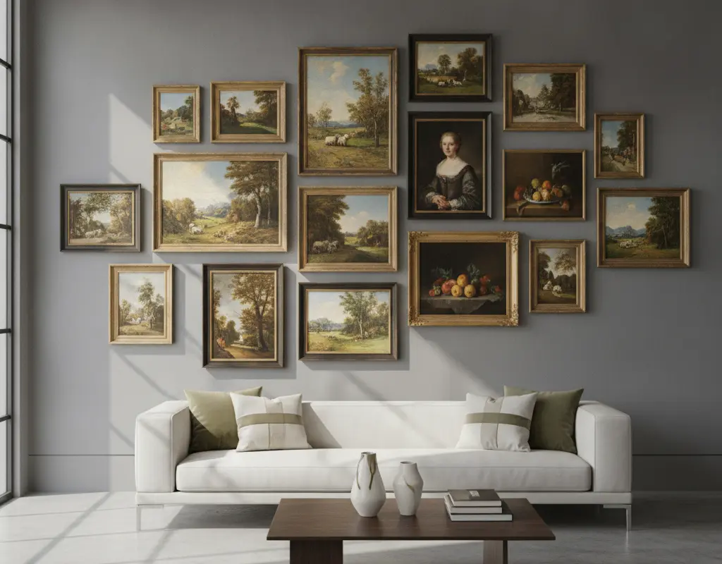 vintage oil painting prints